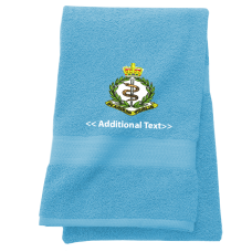 Personalised Royal Army Medical Corps  Military Towels  Terry Cotton Towel